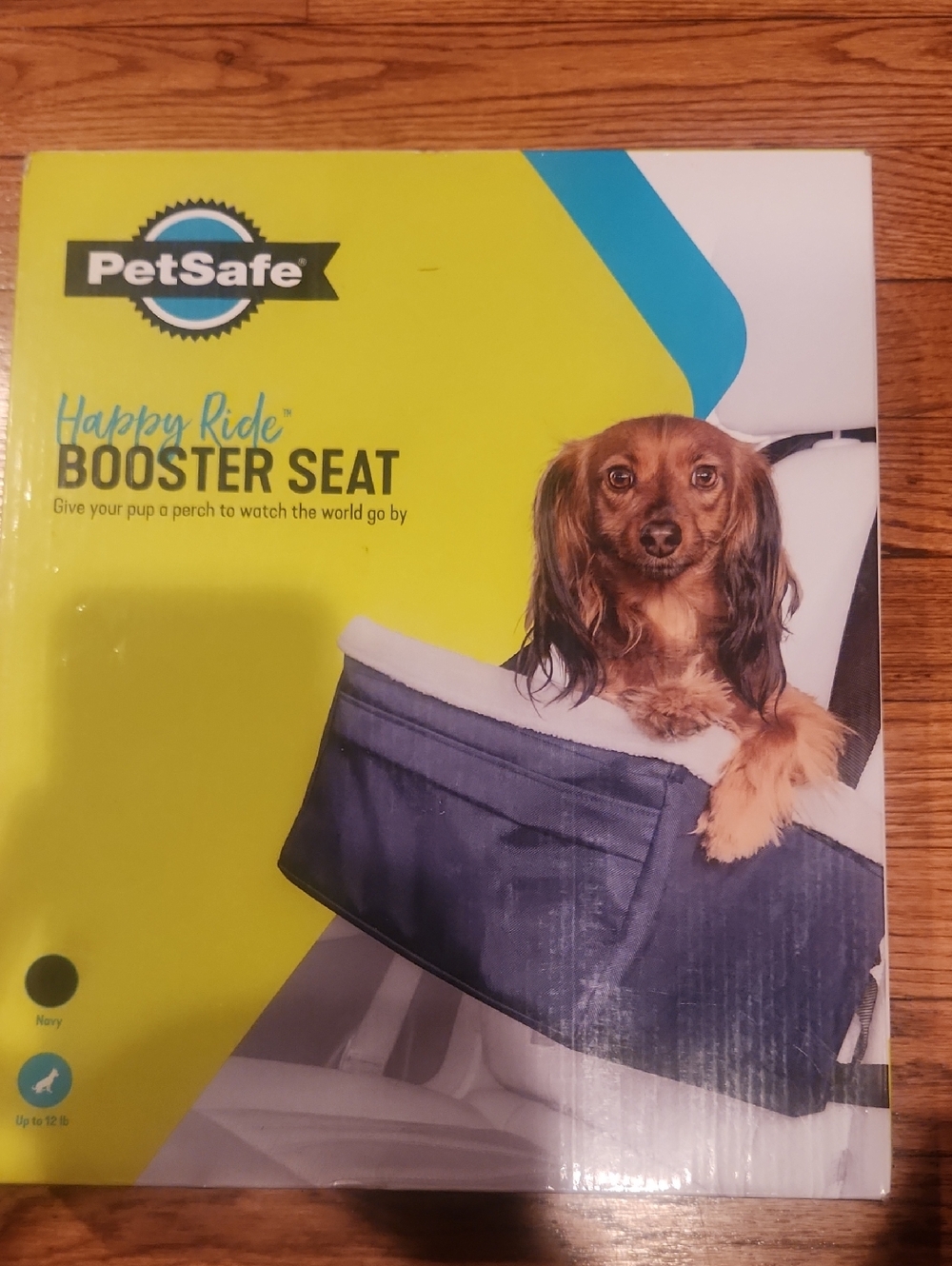 PetSafe Navy and White Happy Ride Booster Seat for Small Dogs